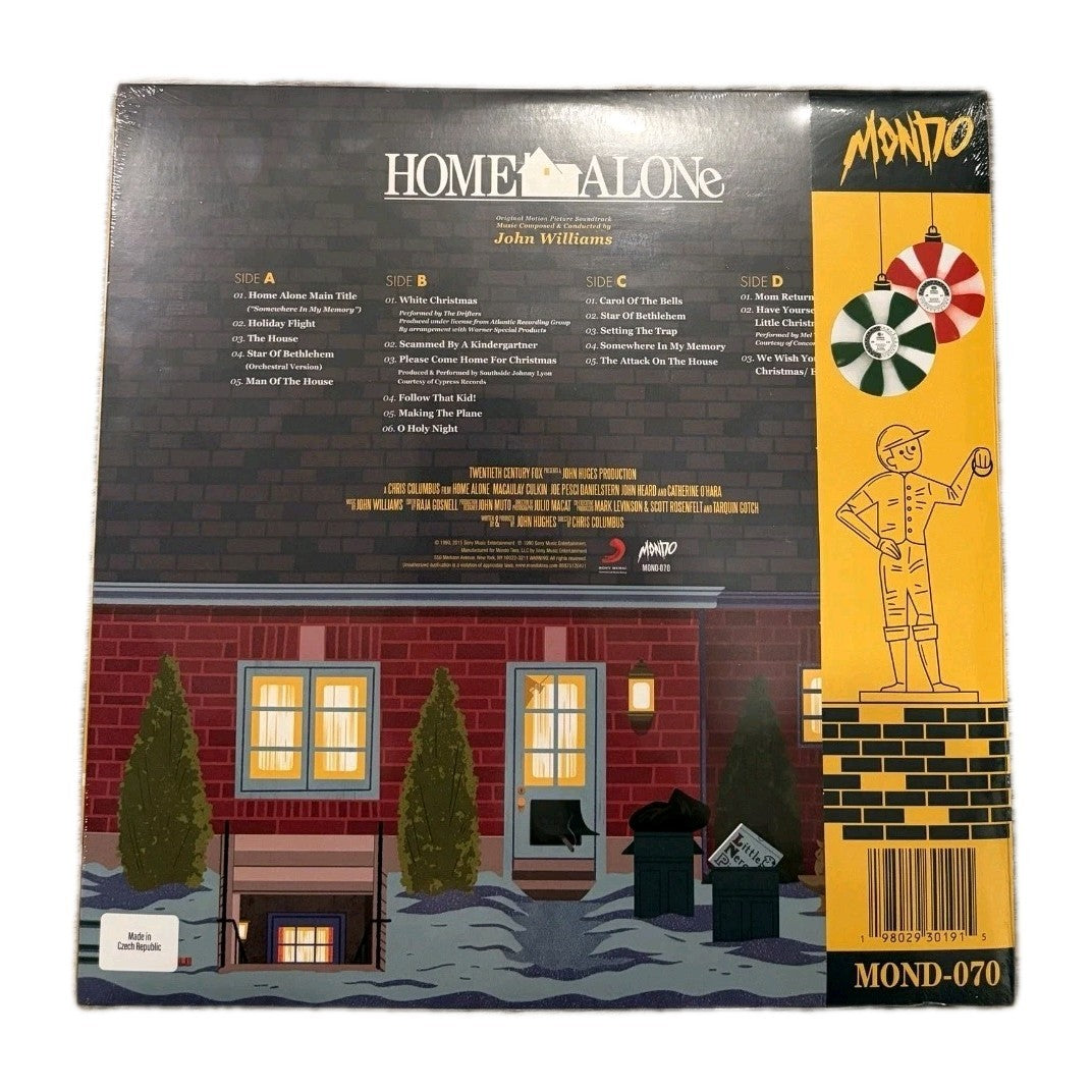 Home Alone Original Motion Picture Soundtrack  New 2 LP Christmas Cornetto Vinyl