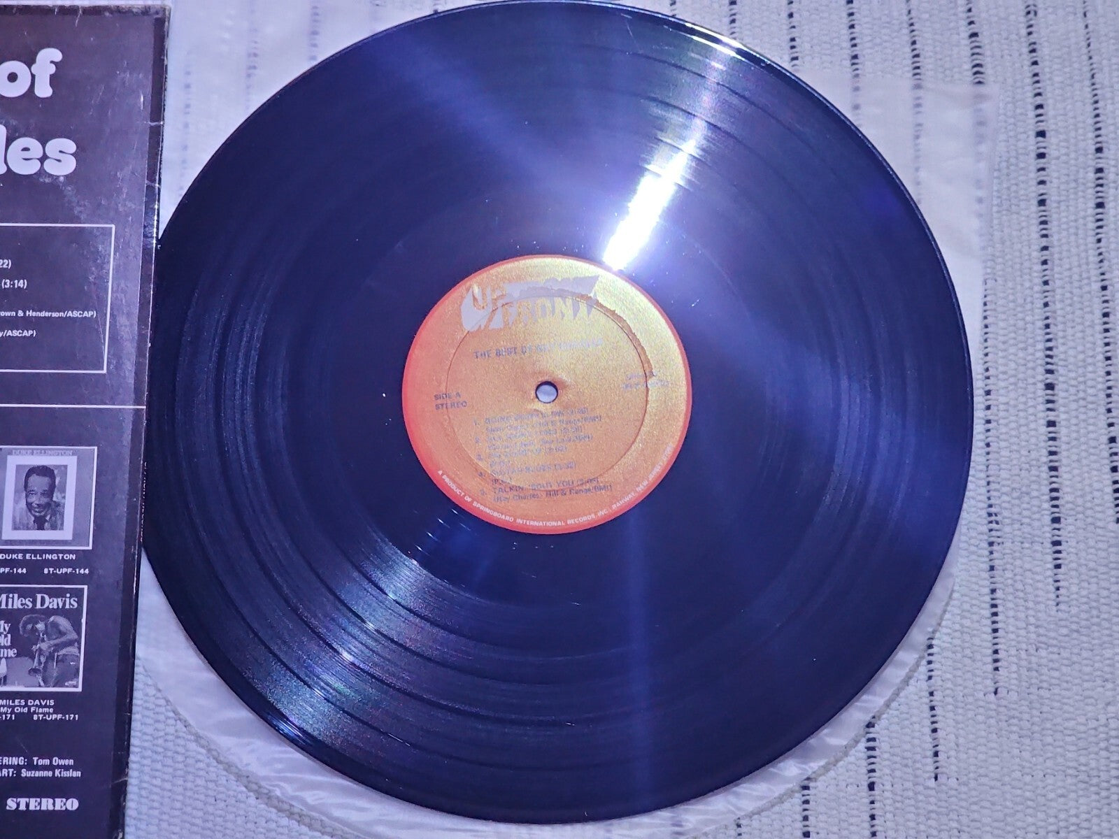 Ray Charles - The Best Of Jazz Anthology - STEREO LP Vinyl Record - UPF-170 - NM