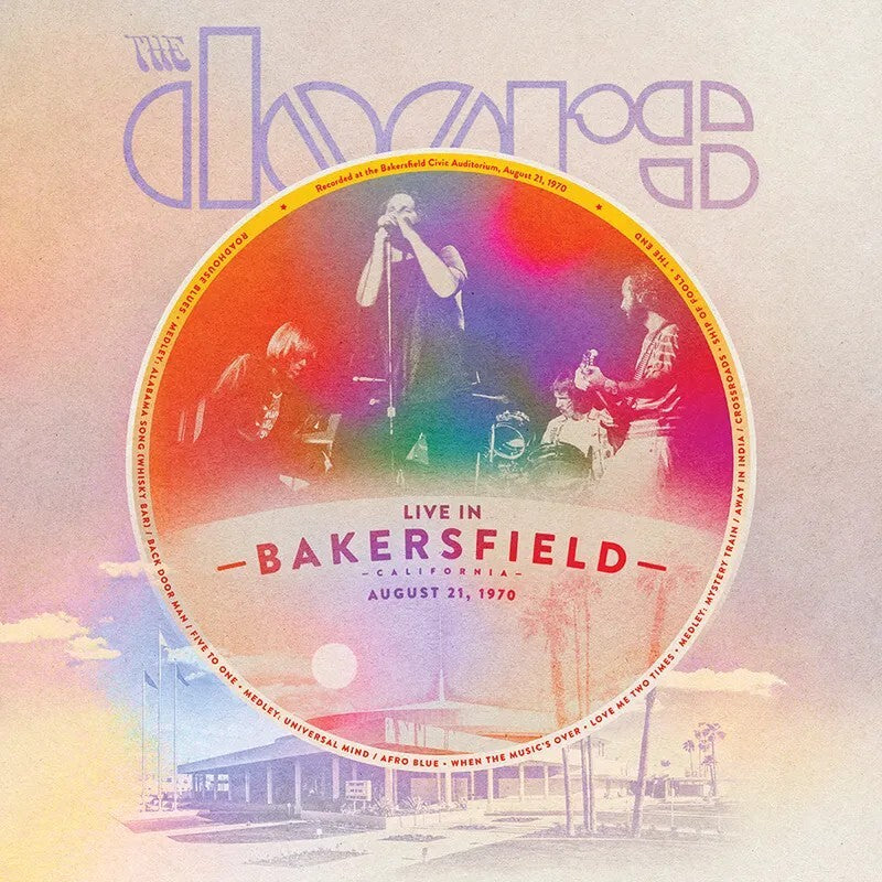 THE DOORS: "Live in Bakersfield" RSD 2023 Orange Vinyl LP # / 12,500 New Sealed