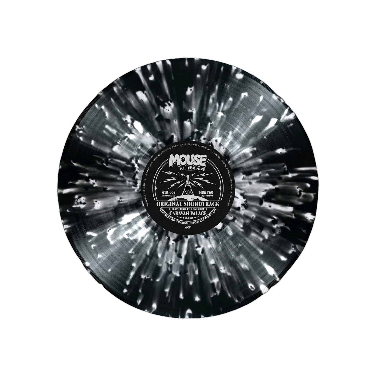 MOUSE: P.I. For Hire Original Soundtrack Vinyl LP 12" Noir Color - Limited Album