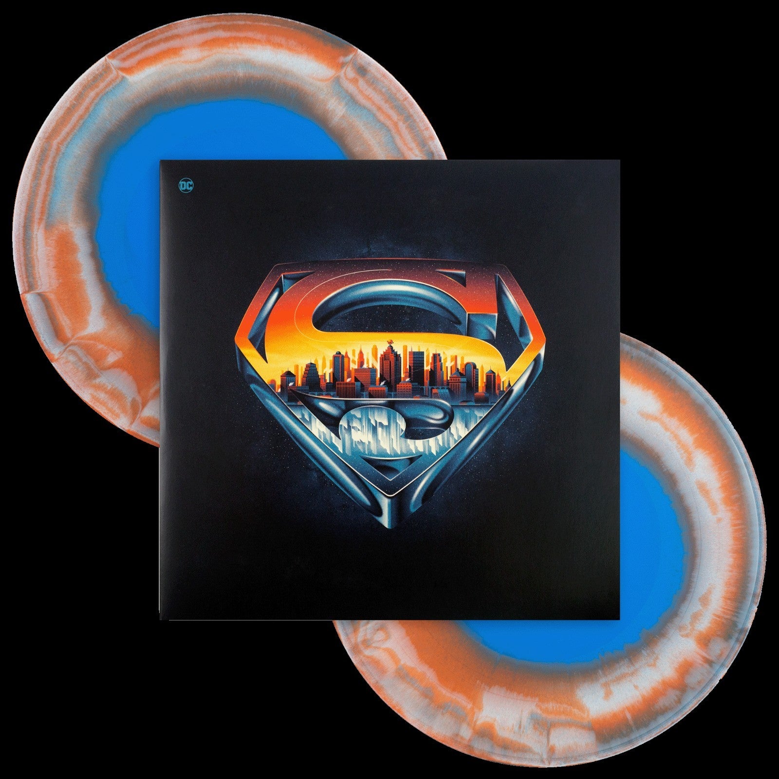 Superman The Movie Soundtrack Metropolis Vinyl GRAPHIC NOVEL BOX SET COMIC '78