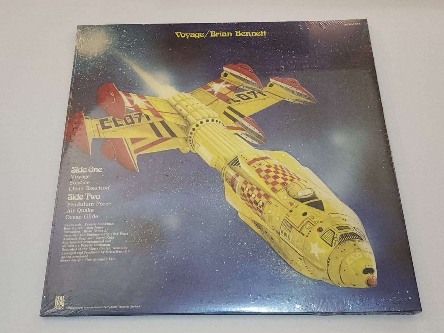 Bennett, Brian - Voyage (Galaxy Blue Color Vinyl LP) - RSD 1ST PRESS Funk Record