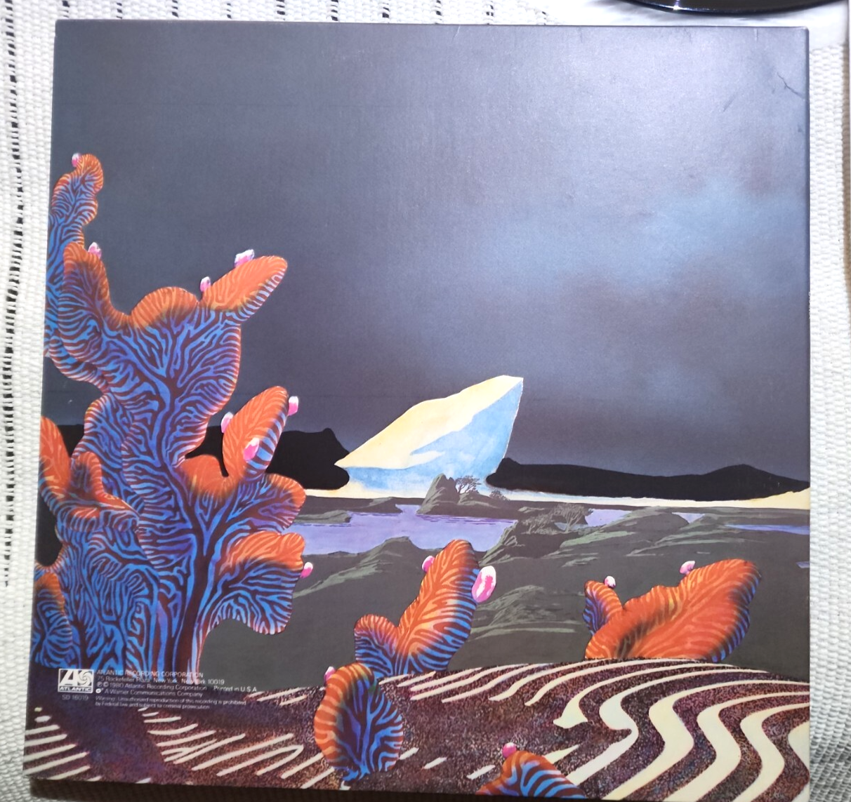 Yes “Drama” LP -Atlantic Records SD 16019 Gatefold VG+ ORIGINAL 1980 1ST PRESS