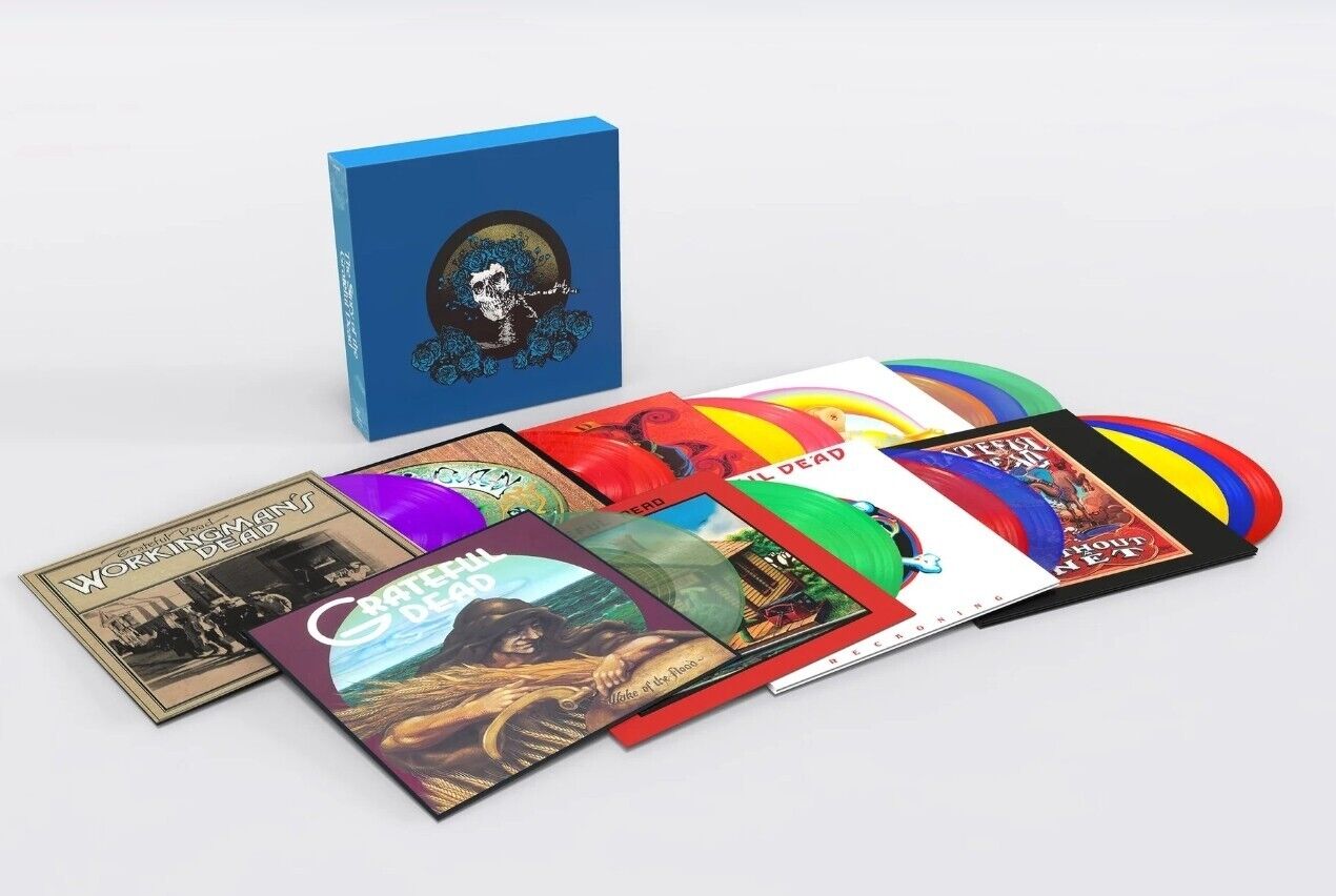 STORY OF THE GRATEFUL DEAD ANTHOLOGY 180G COLOR VINYL 14 LP DELUXE BOX SET VMP
