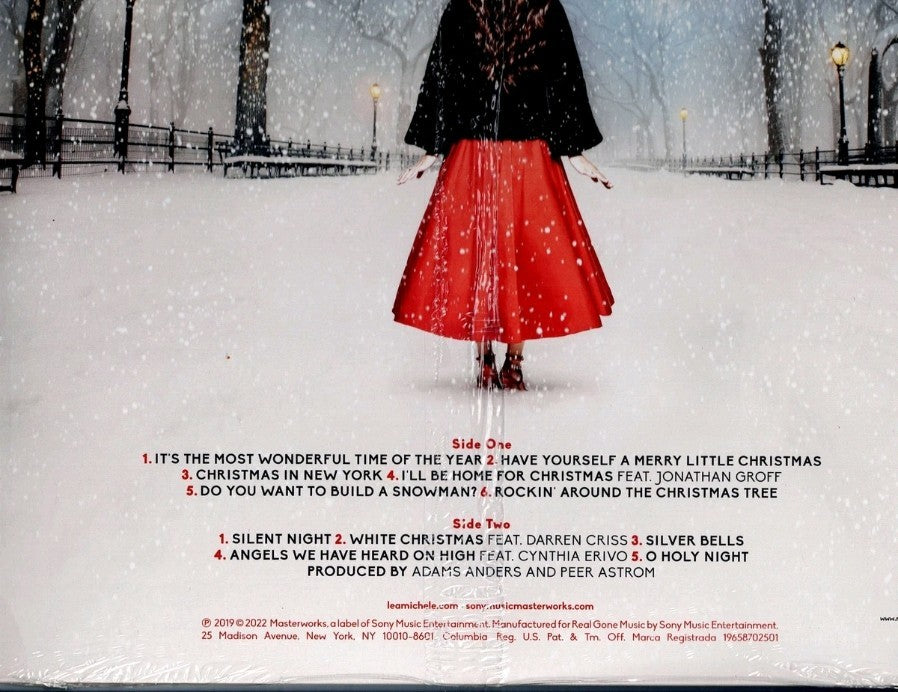 LEA MICHELE - CHRISTMAS IN THE CITY (LP 2022) NEW **RED VINYL** *11 TRACKS*