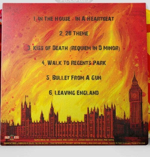 28 The Biohazard EP Soundtrack John Murphy Vinyl LP Record Days Weeks Later