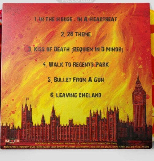 28 The Biohazard EP Soundtrack John Murphy Vinyl LP Record Days Weeks Later