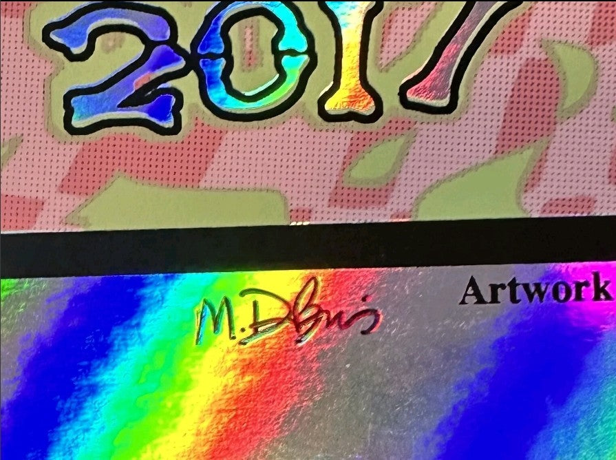 DEAD & COMPANY WASHINGTON DC 2017 ORIG SILKSCREEN CONCERT POSTER DUBOIS FOIL