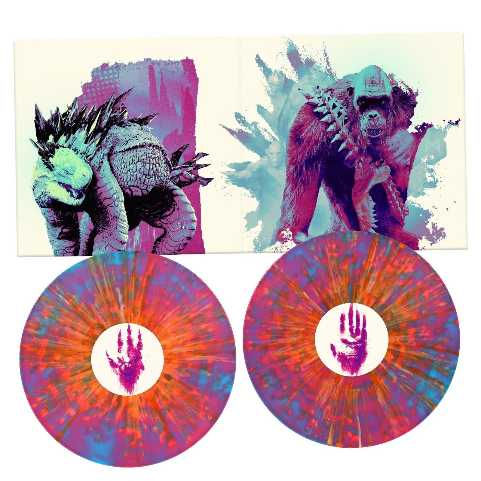 Godzilla X Kong The New Empire Colored Vinyl 2 LP LIMITED SOUNDTRACK