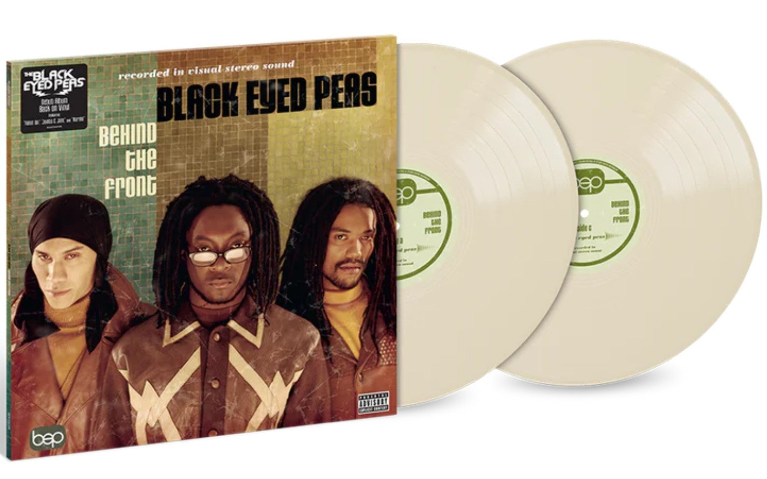 THE BLACK EYED PEAS BEHIND THE FRONT VINYL NEW! LIMITED BONE LP! WILL I AM