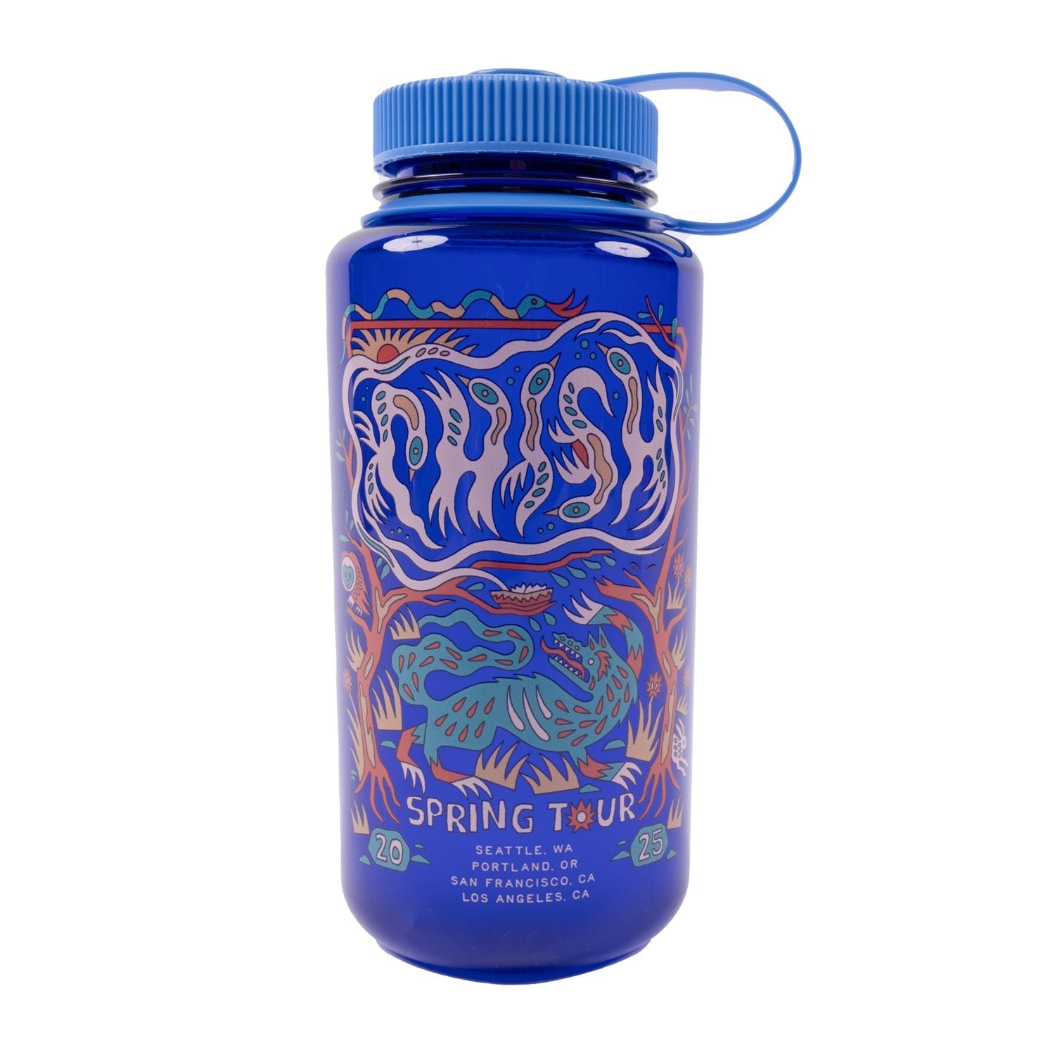 Phish Nalgene Bottle Spring Tour April 2025 LOS ANGELES SAN FRANCISCO CALIFORNIA