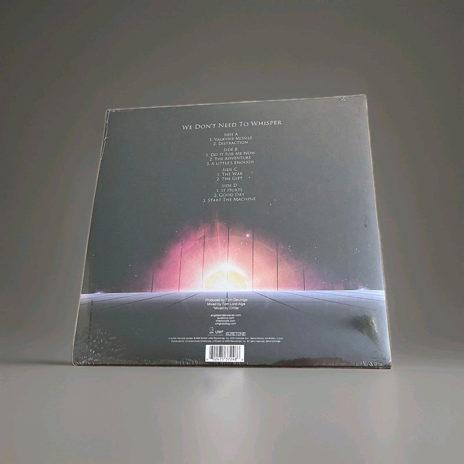 Angels & Airwaves "We Don't Need To Whisper" 2LP Purple Galaxy Vinyl (Blink 182)