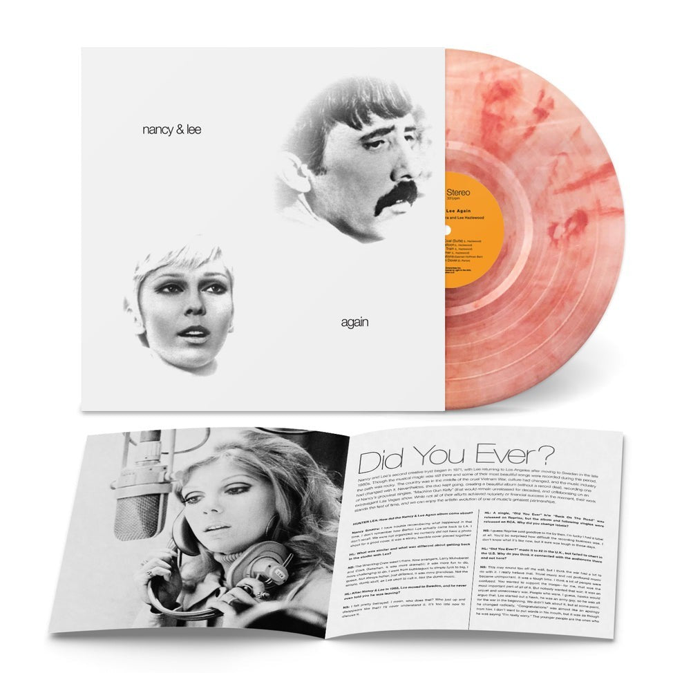 NANCY SINATRA & LEE HAZLEWOOD  "Again" Aka "DID YOU EVER?" Deluxe Vinyl LP Bonus