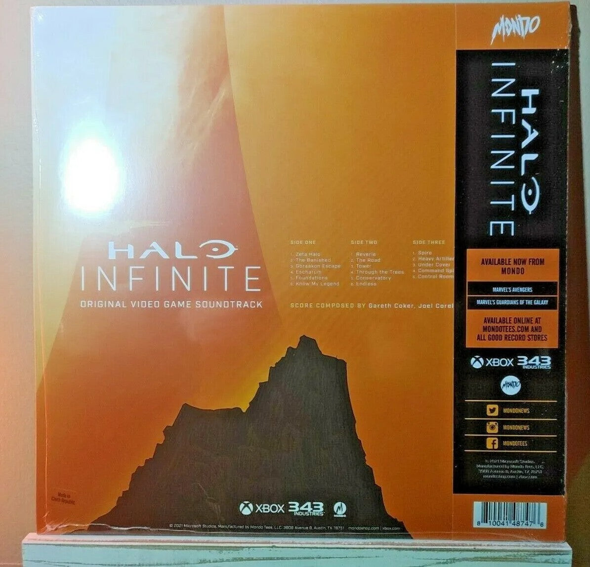 Halo Infinite Mondo Soundtrack 2x LP LIMITED Vinyl 180G Video Game XBOX Game OST
