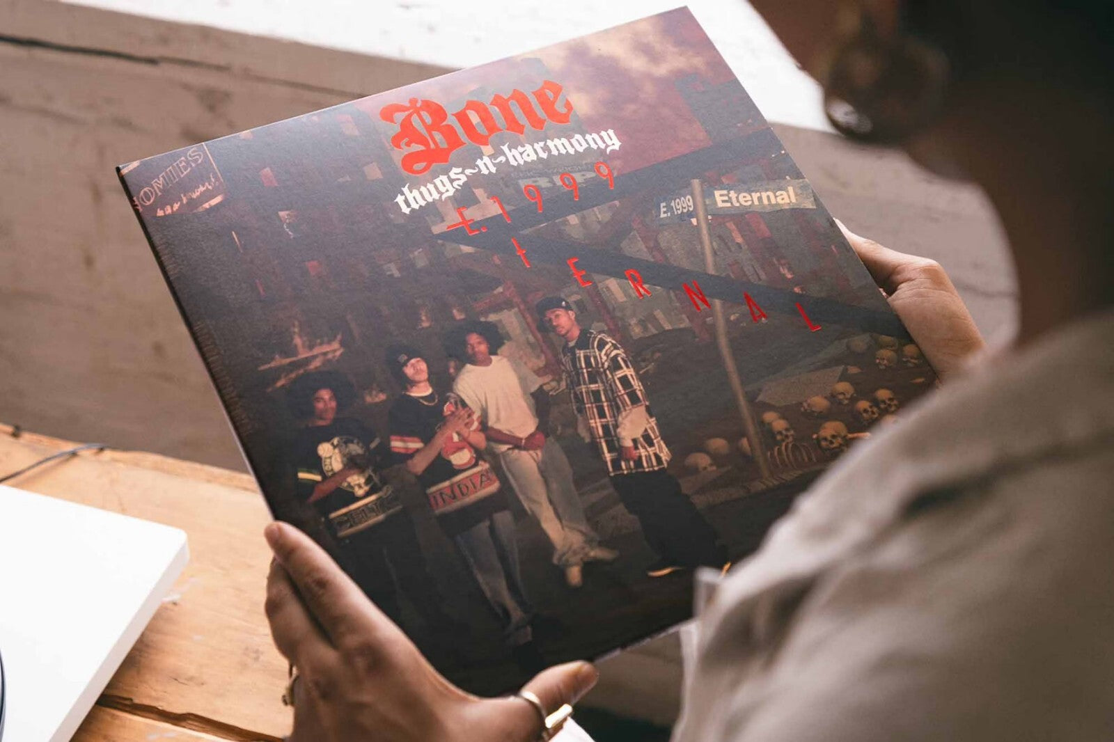 BONE THUGS N HARMONY E. 1999 ETERNAL VINYL RED SWIRL 2x LP 1ST OF THA MONTH VMP