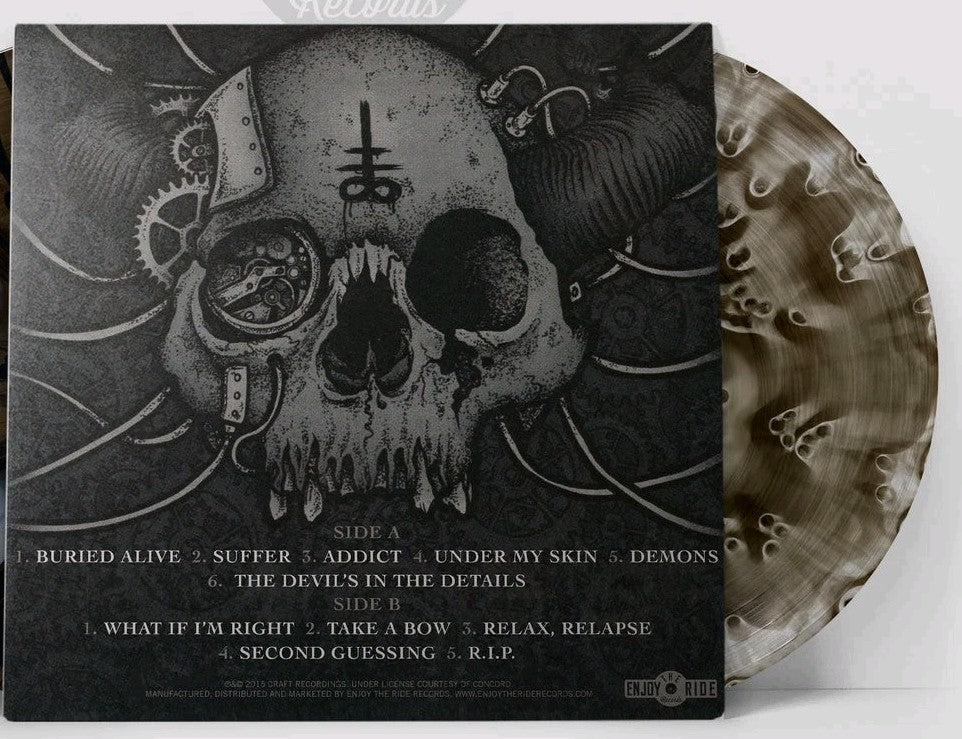 Demons by Get Scared - Limited VINYL LP - SKULL EXPLOSION Limited Color - Metal