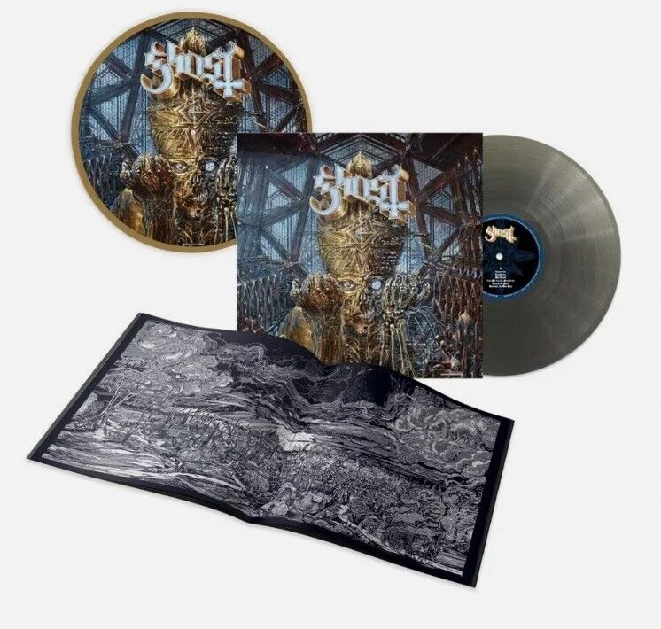 GHOST Impera LP Limited Edition BLACK ICE Colored Vinyl + Slipmat + 28pg Booklet