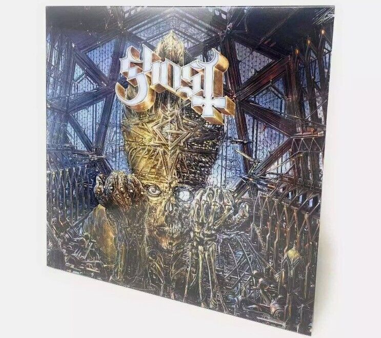 GHOST Impera LP Limited Edition BLACK ICE Colored Vinyl + Slipmat + 28pg Booklet