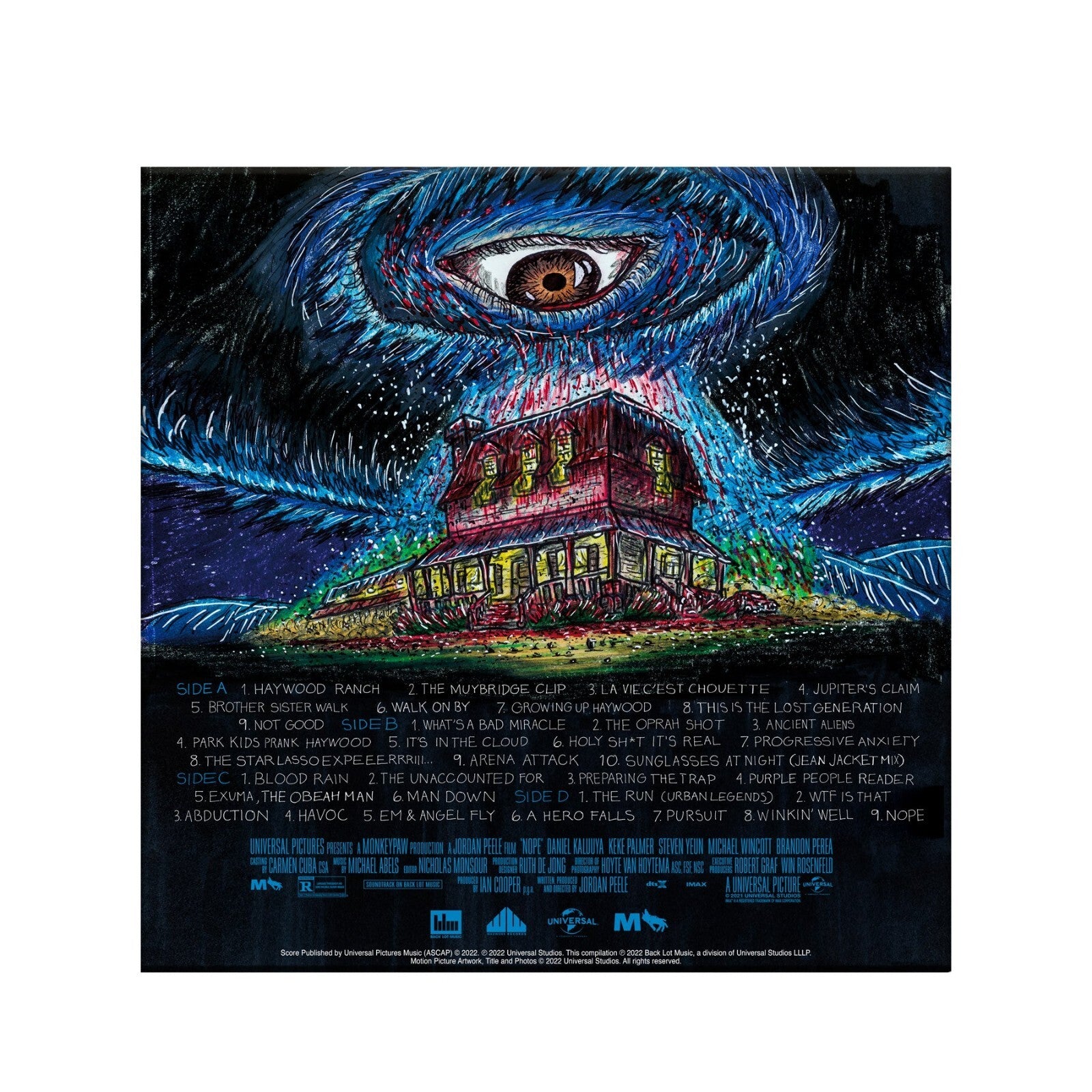 Nope Original Soundtrack (Limited Colored Vinyl) New Sealed 2x LP WAXWORK OST