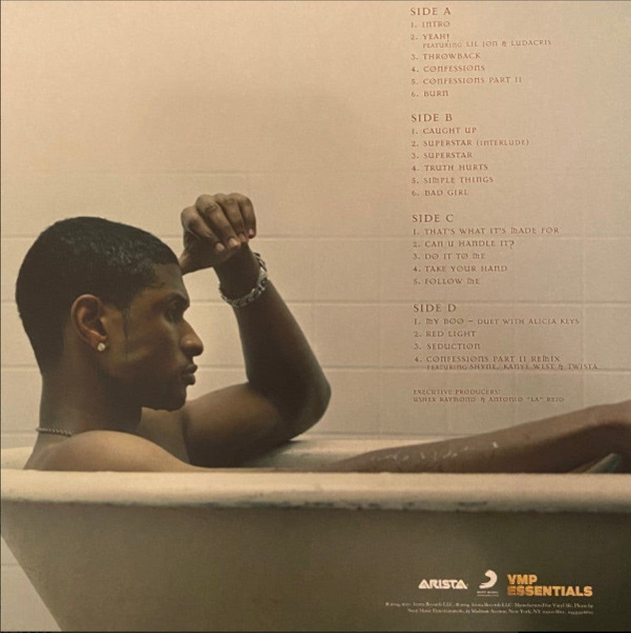 Usher Confessions LP GOLD NUGGET Vinyl Me Please 2LP VMP Limited NEW SEALED MINT