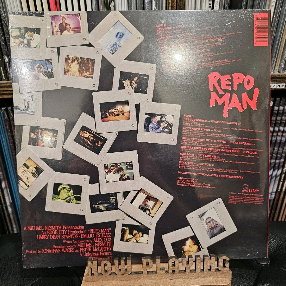 REPO MAN Soundtrack (Punk Music) Limited RADIOACTIVE GREEN Vinyl LP [NEW] OST