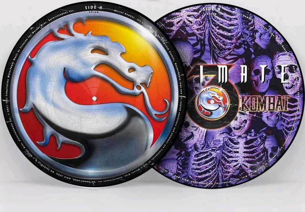 MORTAL KOMBAT 3 ULTIMATE Arcade Vinyl LP Soundtrack Picture Disc MK3 Limited