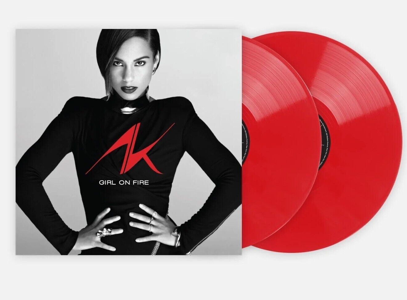 Alicia Keys Girl On Fire VMP Vinyl Me Please Red 2 LP NUMBERED 10th Anniversary