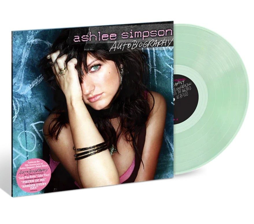 Ashlee Simpson - Autobiography 1LP Turqouise Vinyl Record BRAND NEW HYPE STICKER