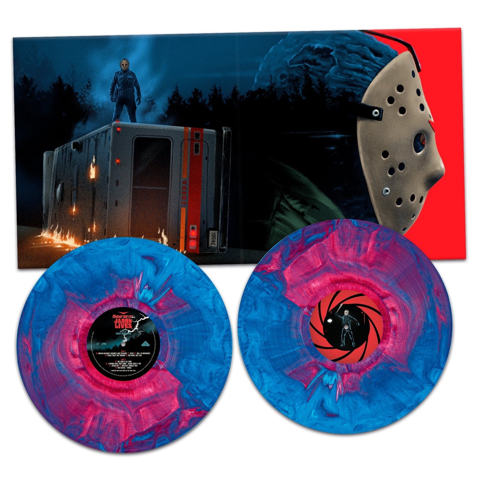 Friday 13th Part 6 VI: Jason Lives Horror Soundtrack Vinyl LP Limited PREORDER