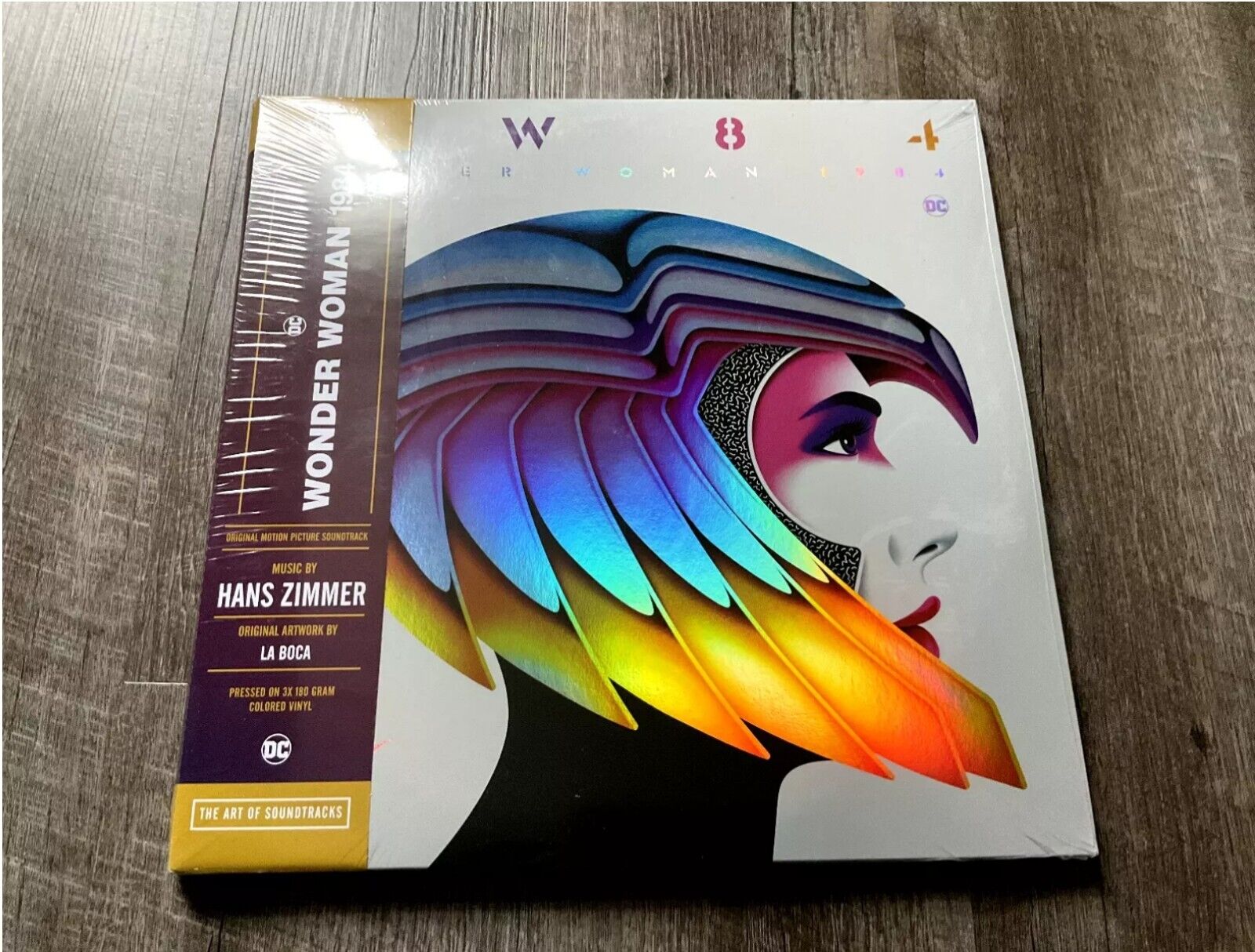 Wonder Woman 1984 [Swirl Vinyl] Mondo Soundtrack LP Record Album [Sealed]