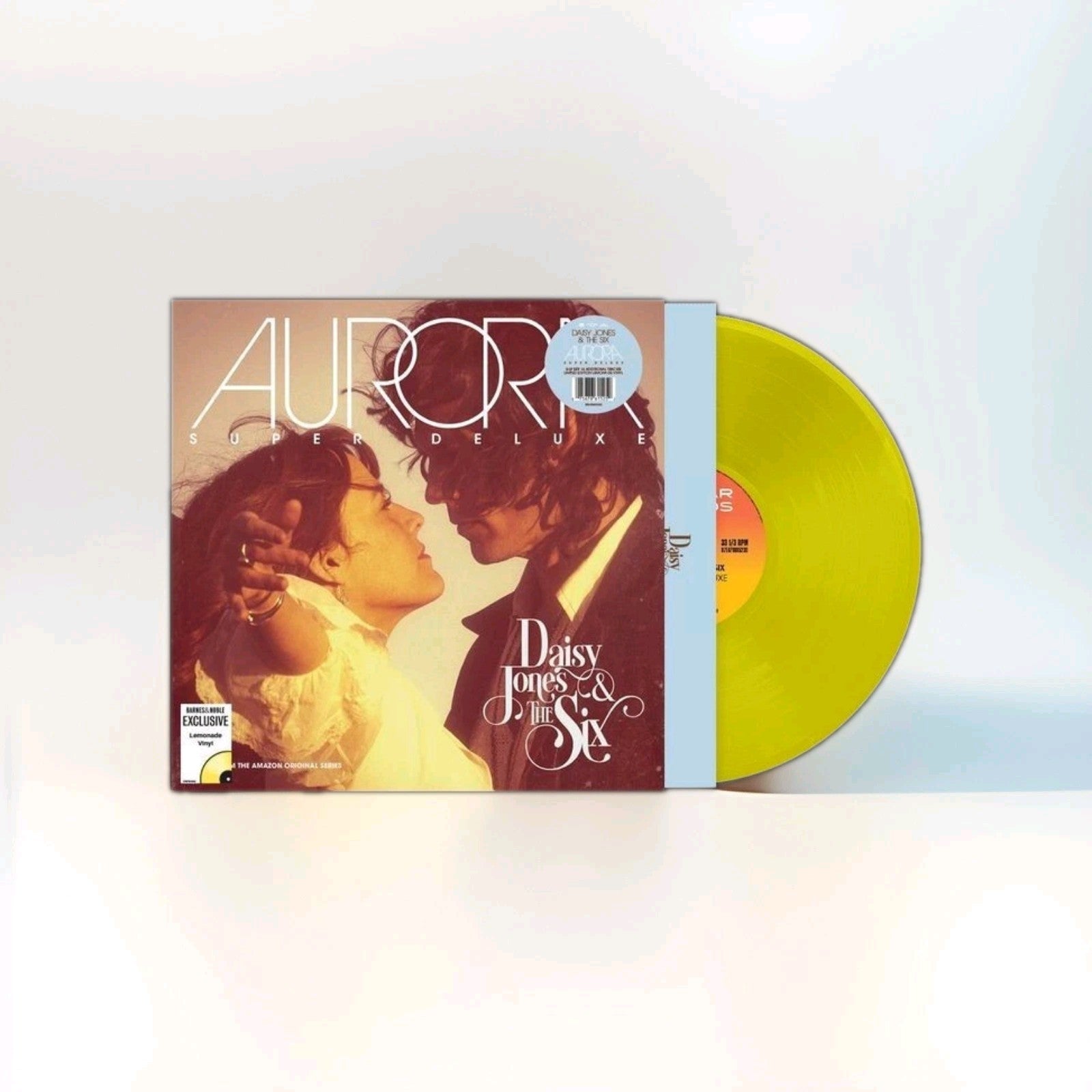 Daisy Jones & The Six - Aurora Limited Edition Lemonade Yellow Color Vinyl 2 LP