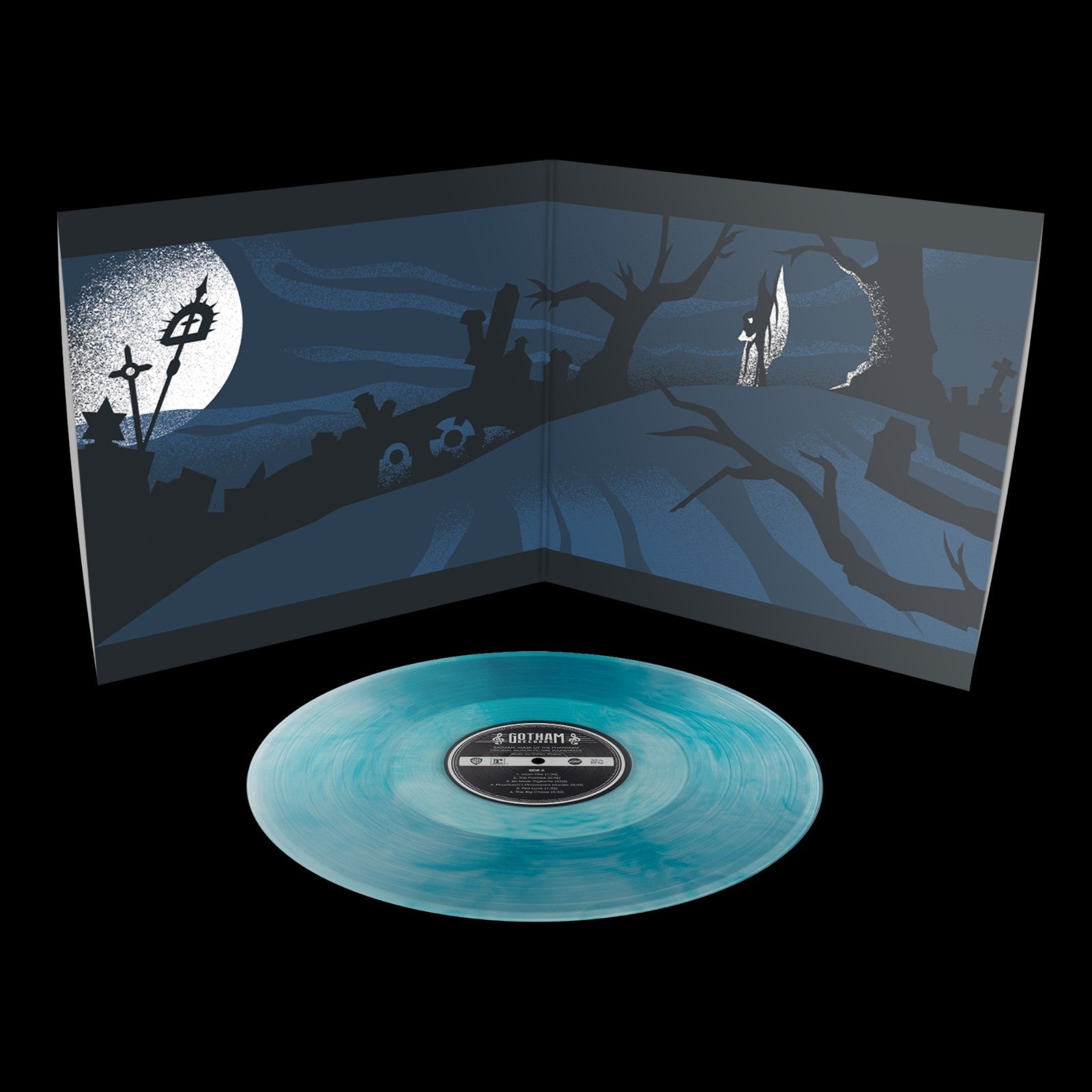 Batman Mask of The Phantasm Soundtrack Vinyl LP Limited Edition Bat Smoke Color