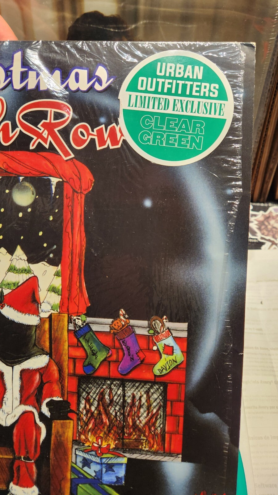 Christmas On Death Row Limited 2 LP Clear Green Vinyl Record Album Snoop Dogg