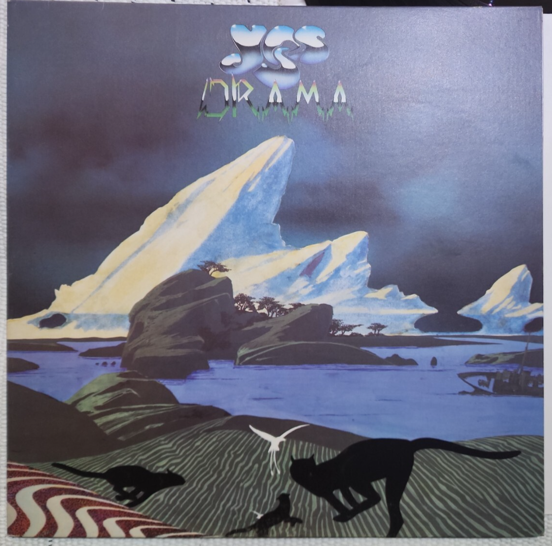 Yes “Drama” LP -Atlantic Records SD 16019 Gatefold VG+ ORIGINAL 1980 1ST PRESS