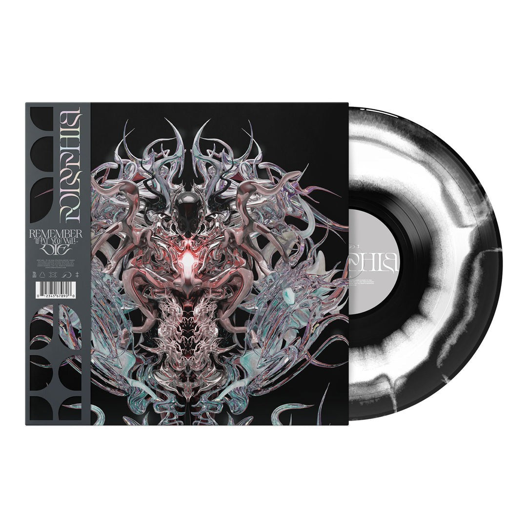Polyphia - Remember That You Will Die - Black + White Smush Vinyl LP LTD Foil