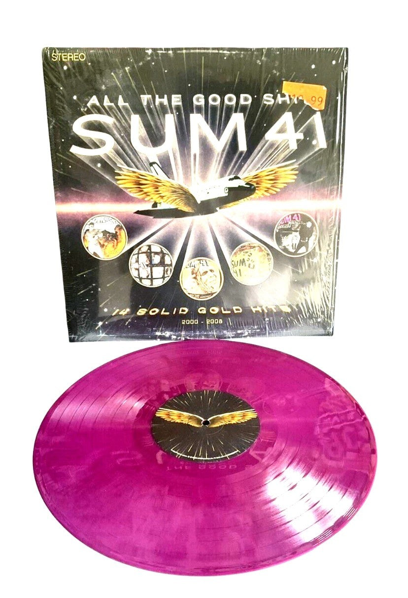 SUM 41 All The Good Sh** Limited Purple Vinyl Record LP W/Lithograph NEW SEALED