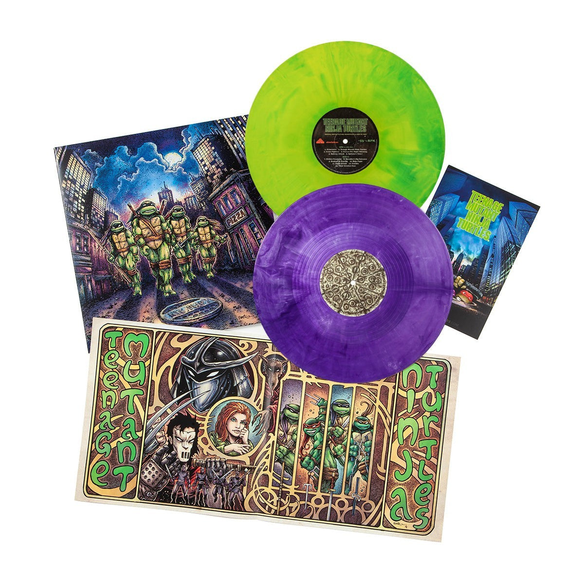 Teenage Mutant Ninja Turtles 1990 Movie Soundtrack Vinyl LP LTD SHREDDER TMNT