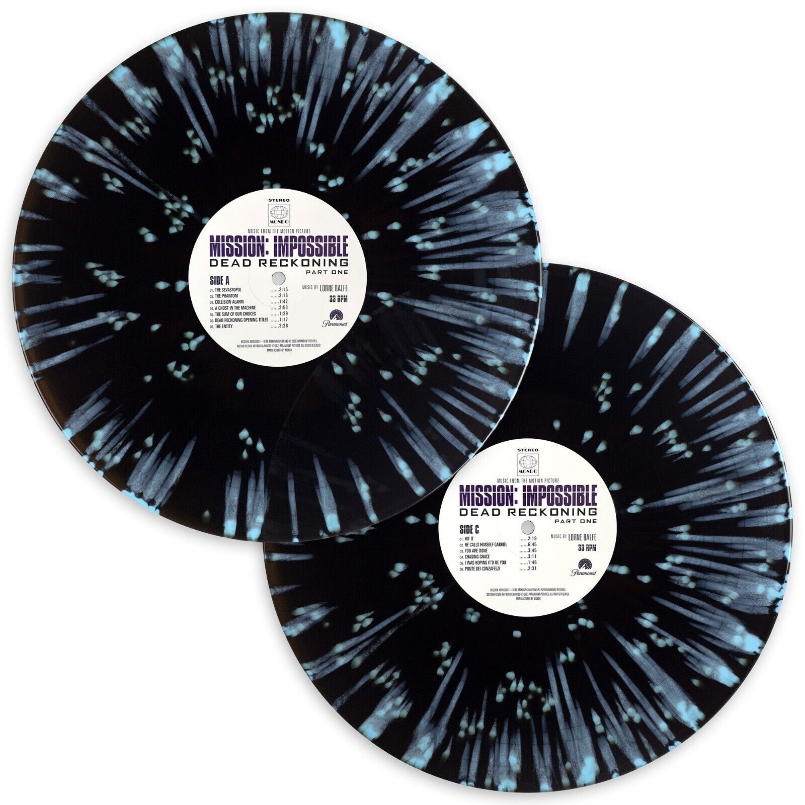 Mission Impossible Dead Reckoning Part One Original Soundtrack 2X LP Mondo Vinyl