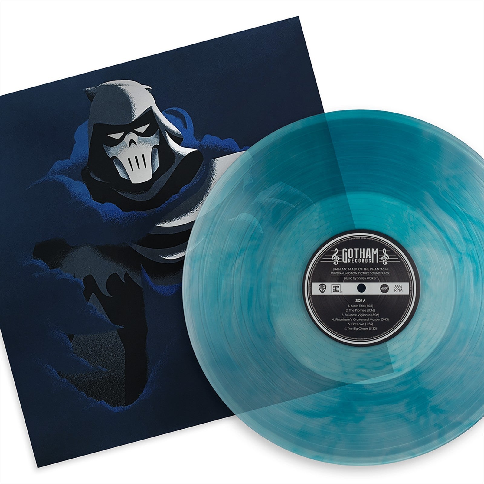 Batman Mask of The Phantasm Soundtrack Vinyl LP Limited Edition Bat Smoke Color