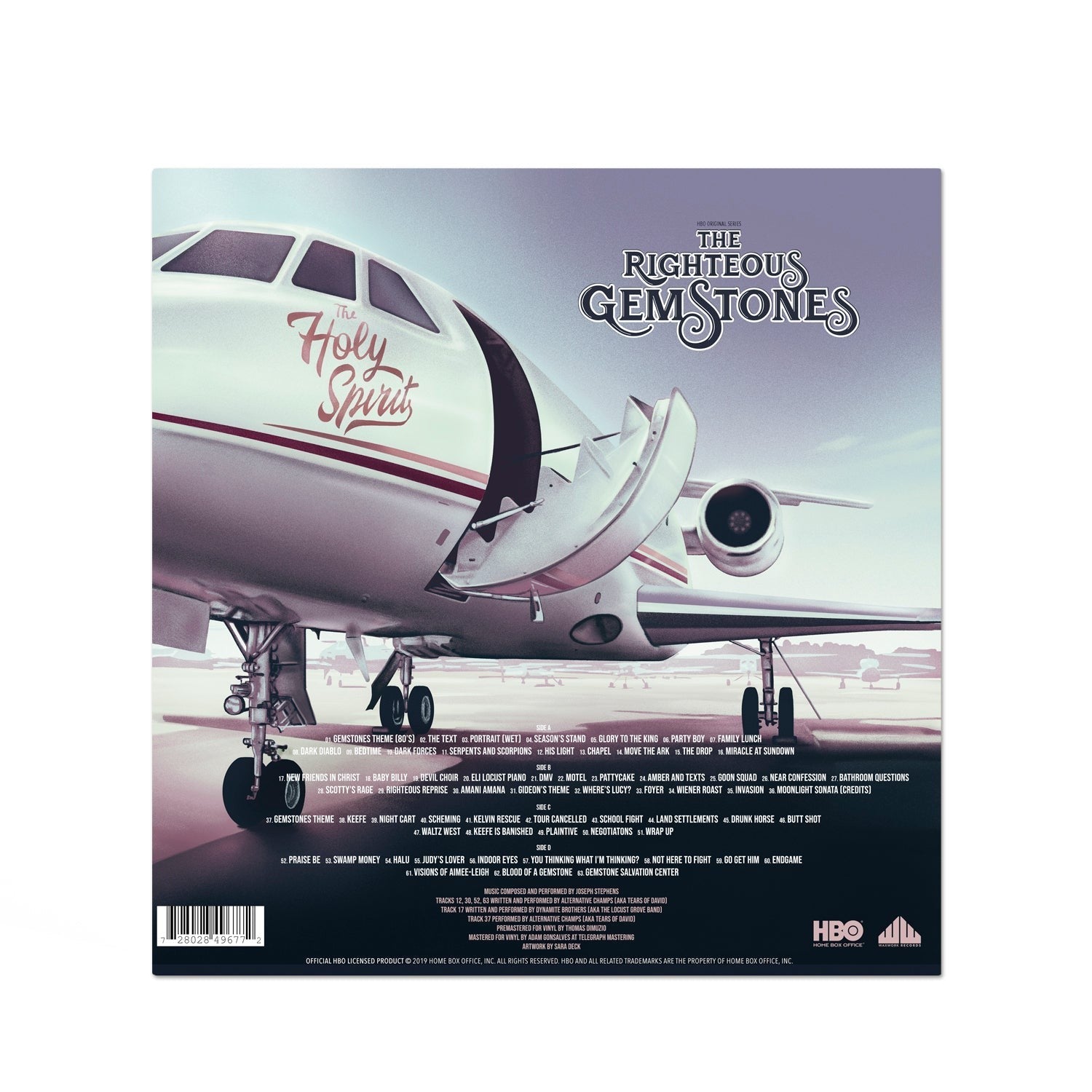 The Righteous Gemstones Season 1 Soundtrack Vinyl Color Variant Bonus 7" Waxwork