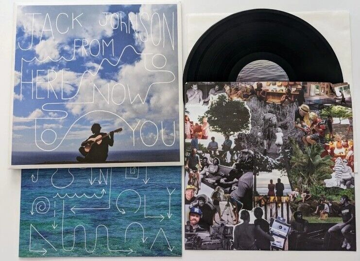 Jack Johnson - From Here to Now to You LP - NEW Vinyl Album W/ Booklet 2013