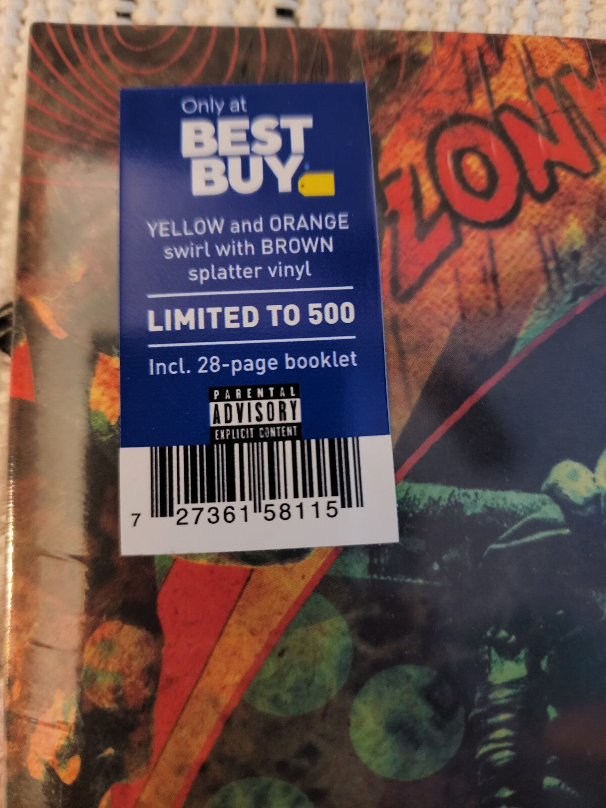 Rob Zombie Lunar Injection Kool Aid Eclipse Conspiracy LIMITED COLORED Vinyl LP