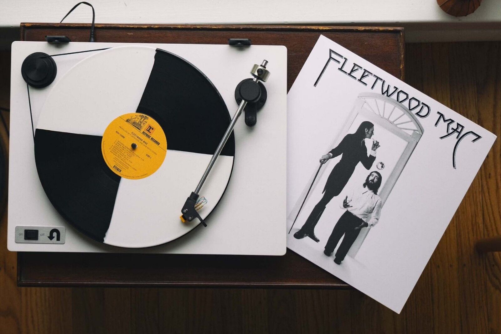 FLEETWOOD MAC Self Titled BLACK + WHITE COLORED Vinyl Me Please DELUXE VMP LP
