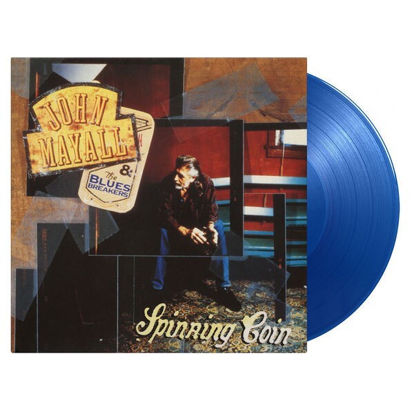 JOHN MAYALL & THE BLUESBREAKERS - SPINNING COIN LP ( 180G BLUE COLOR VINYL ) #