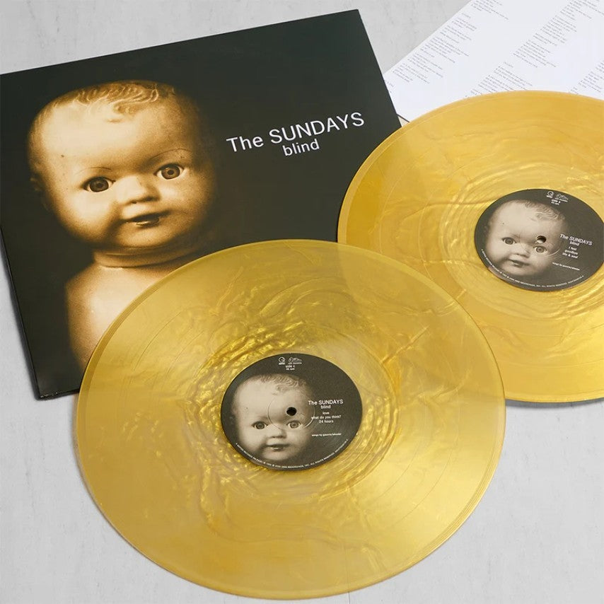The Sundays - Blind LIMITED 45 RPM Translucent Gold Nugget Vinyl 2 LP NEW 1992