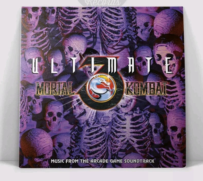 Ultimate Mortal Kombat 3: Soundtrack MK3 SWIRL Limited Arcade Game Vinyl LP