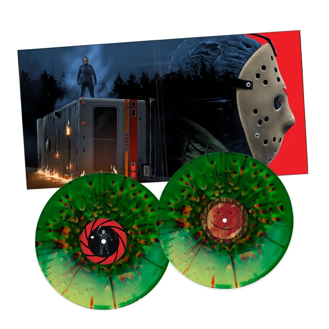 Friday the 13th Part 6 VI: Jason Lives Horror Soundtrack Vinyl LP Color Variant