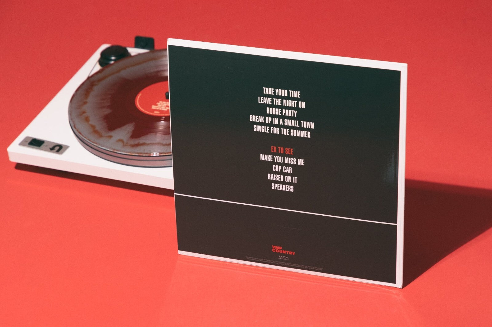 SAM HUNT MONTEVALLO VINYL NEW! LIMITED RED TIE DYE LP HOUSE PARTY VMP ME PLEASE