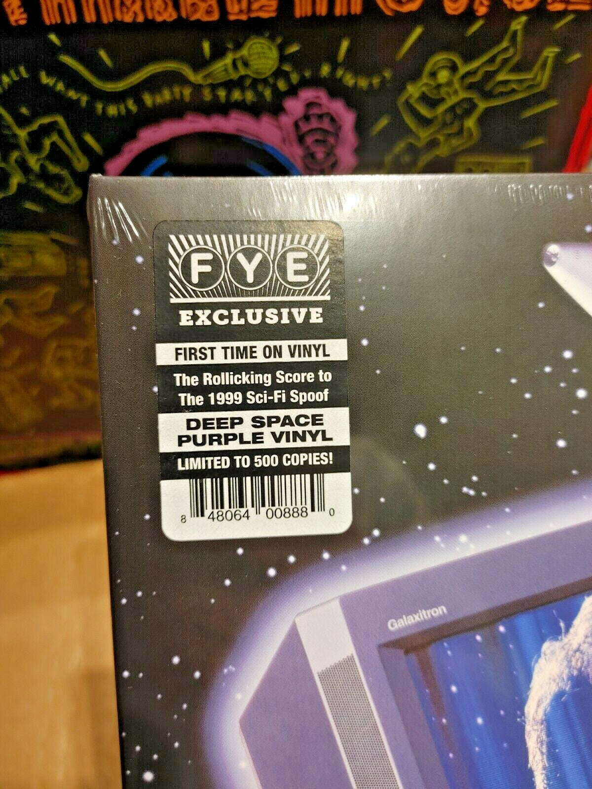 GALAXY QUEST LP FYE 2012 Limited Edition PURPLE Colored Vinyl 1 of 500 TIM ALLEN