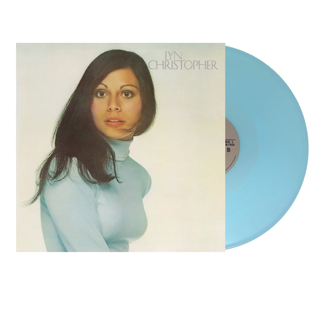 LYN CHRISTOPHER Self Titled LP on BLUE VINYL NEW SEALED Take Me With You KISS
